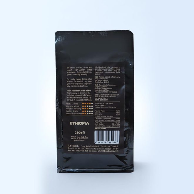 Orea Ethiopia Premium Espresso Coffee Beans